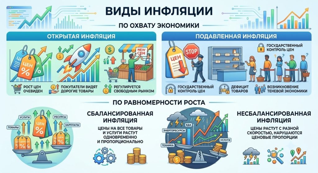 Виды инфляции